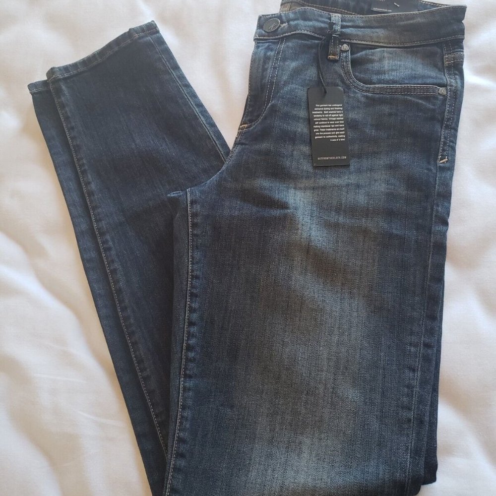 NWT Kut From The Kloth Diana Denim Skinny Jeans Size 10. Dark Wash, No Distress